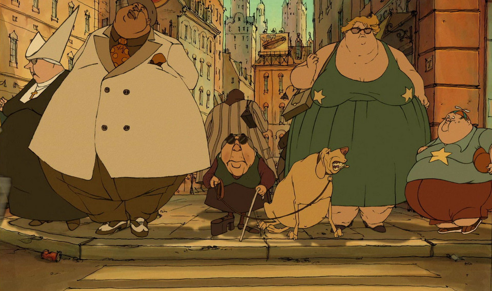 „Trio z Belleville”, reż. Sylvain Chomet, 2003 r.