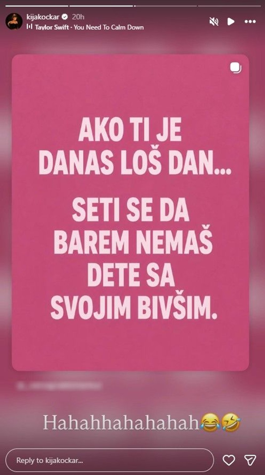 Kija, objava