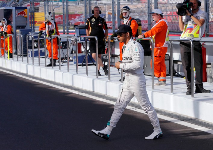 Kierowcy Formuły 1 trenują na torze w Soczi