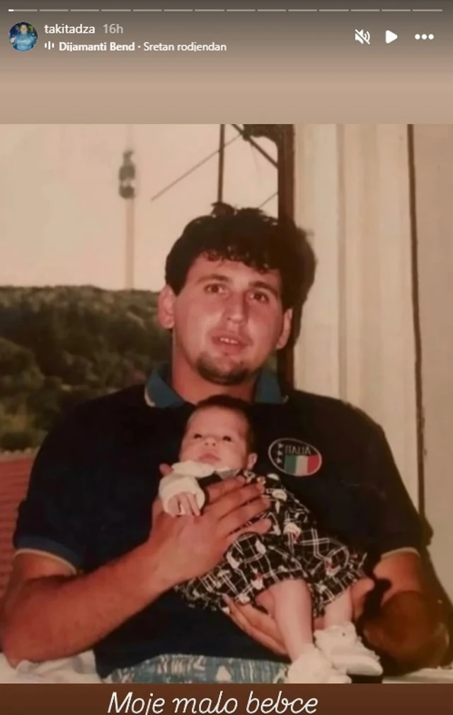 I TAKI JE NEKAD BIO MRŠAV, DUGOKOS I BRADAT: Evo kako je otac Maje Marinković izgledao pre ravno 30 godina! (Foto)