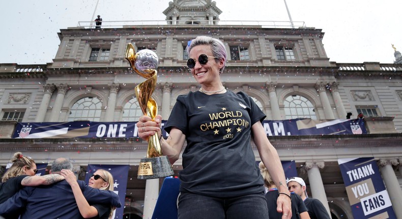 Megan Rapinoe Parade