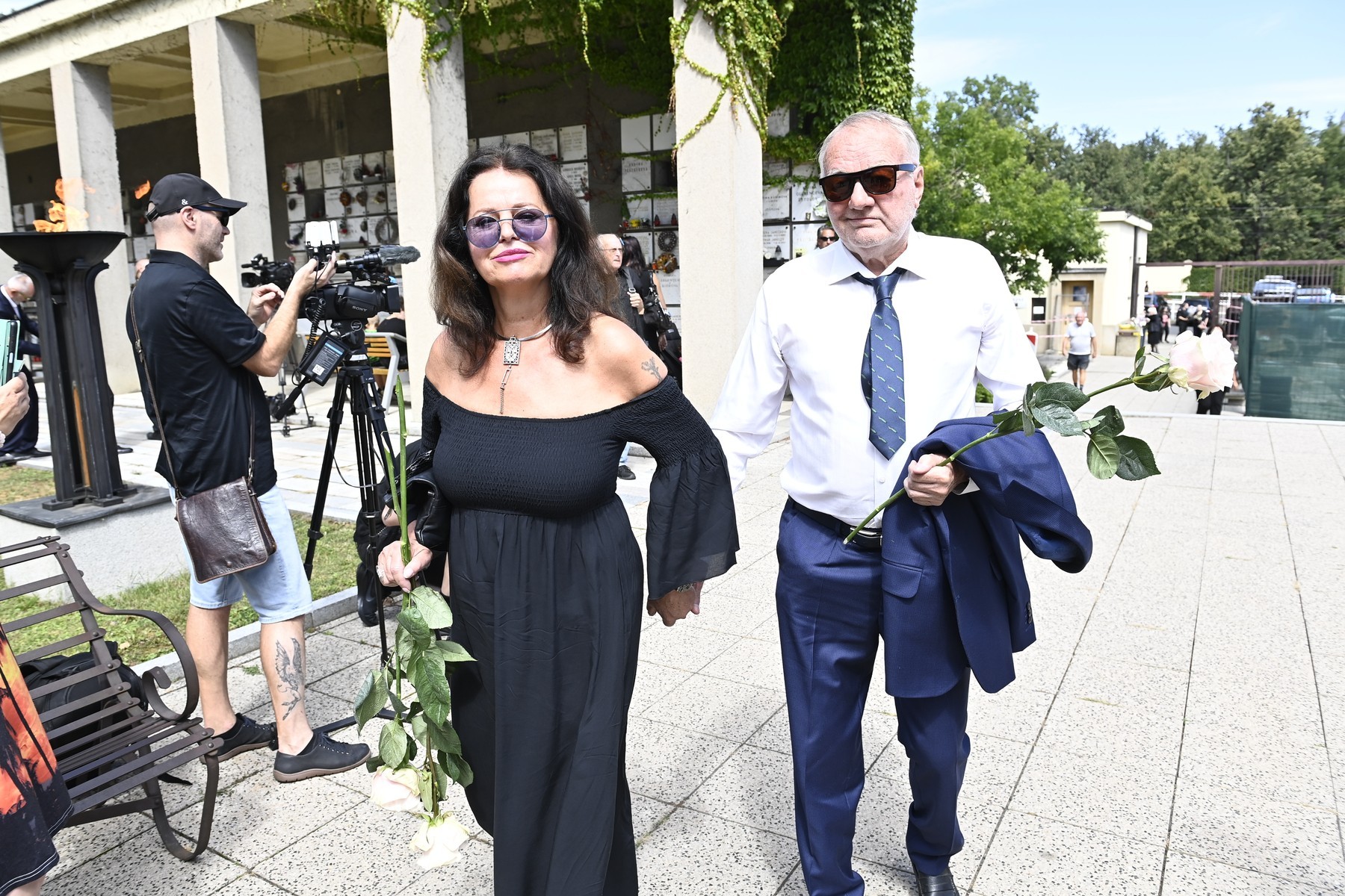 Adriana Sobotová s manželom Luďkom.