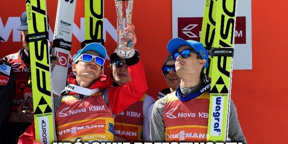 PŚ w Planicy: Kamil Stoch i spółka skończyli sezon. Zobacz MEMY!