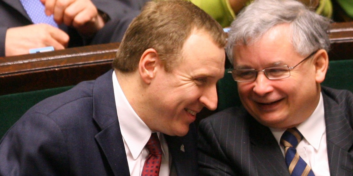 Jacek Kurski i Jarosław Kaczyński