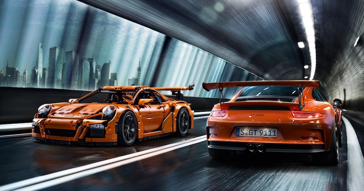 Лего порше 911 gt3