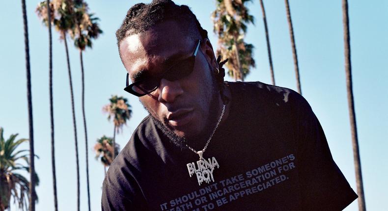 Burna Boy has blasted South African rapper, AKA over his take on recent Xenophobic attacks. (Aidan Cullen/Rolling Stone)
