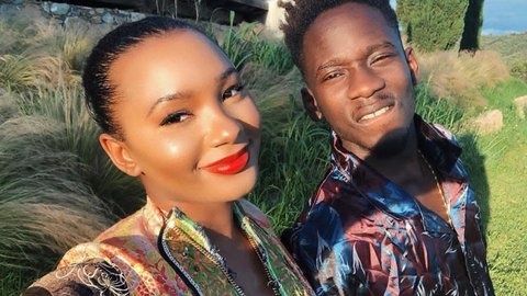 Temi Otedola and Mr Eazi