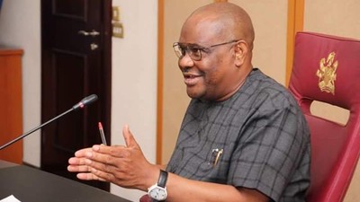 The new Minister of the FCT, Nyesom Wike. [Twitter@NyesomWike]