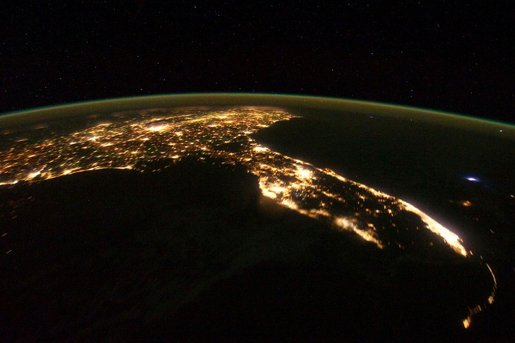 Floryda i Miami. Fot. dzięki uprzejmości NASA / JPL-Caltech