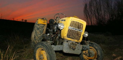 Ukradł traktor, bo chciał pojeździć