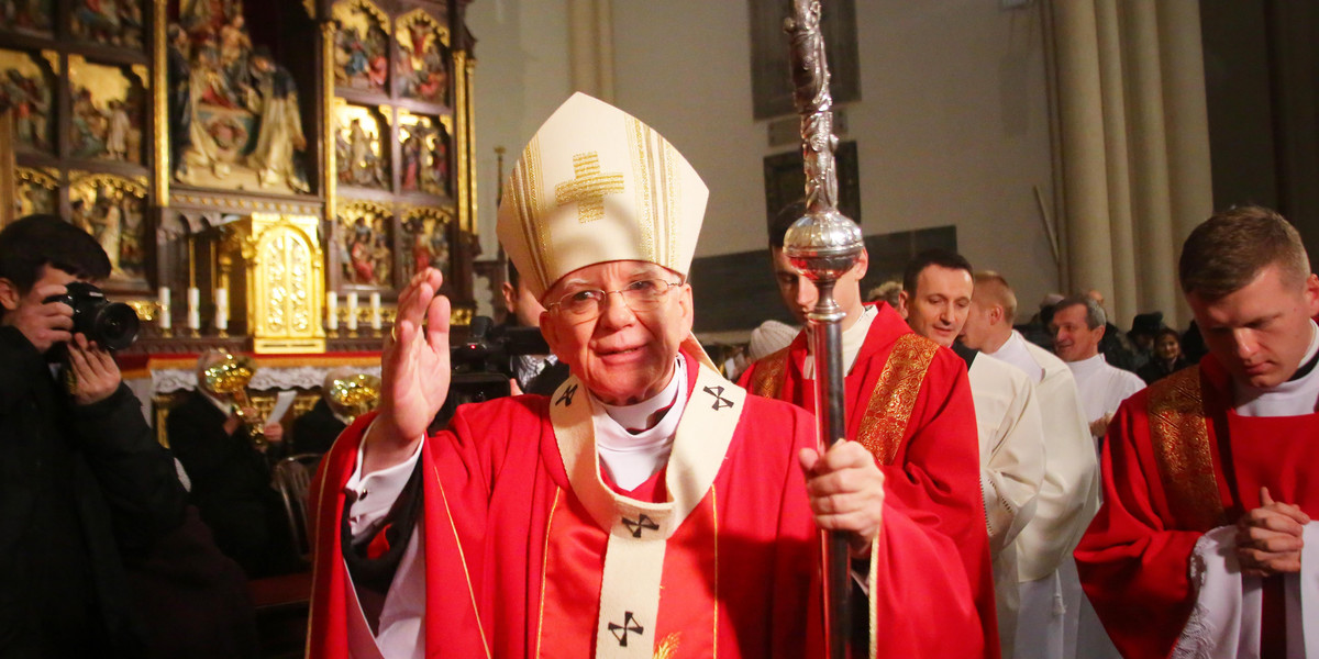 Marek Jędraszewski, arcybiskup łódzki pożegnał się z wiernymi