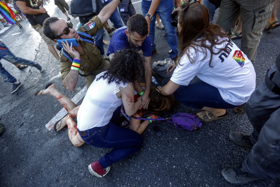 MIDEAST ISRAEL GAY PRIDE (Gay Pride March in Jerusaelm)