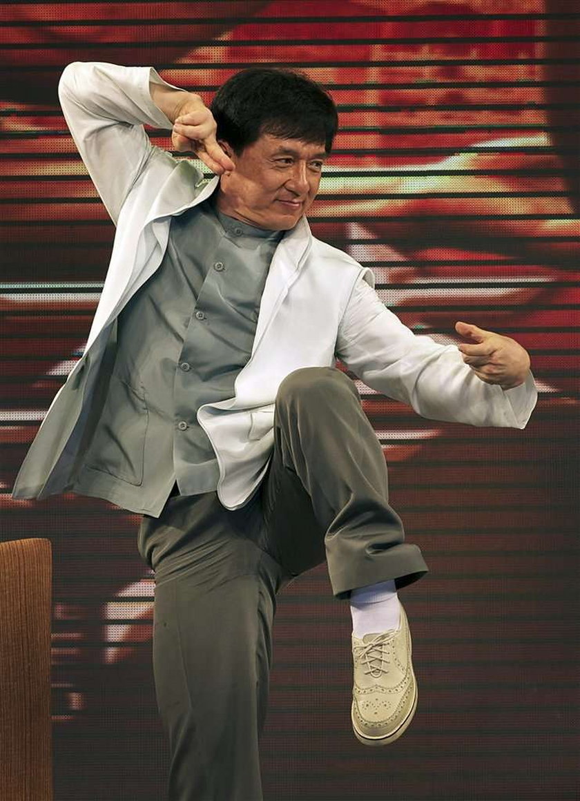 Jackie Chan potrafi być spokojny!
