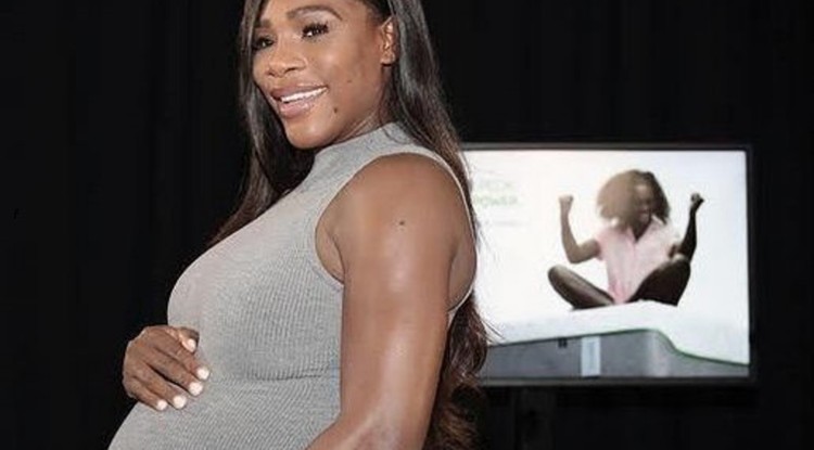 Serena Williams végre megmutatta a kislányát