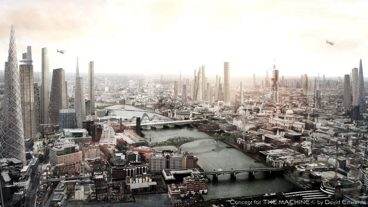 Czy tak będzie wyglądał Londyn w 2025 roku? 