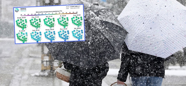 Zima uderzy w kwietniu z pełną mocą. Polskę opanuje "jęzor zimna"