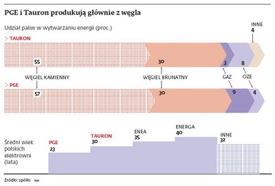 Tauron i PGE żądają dopłat do bloków węglowych