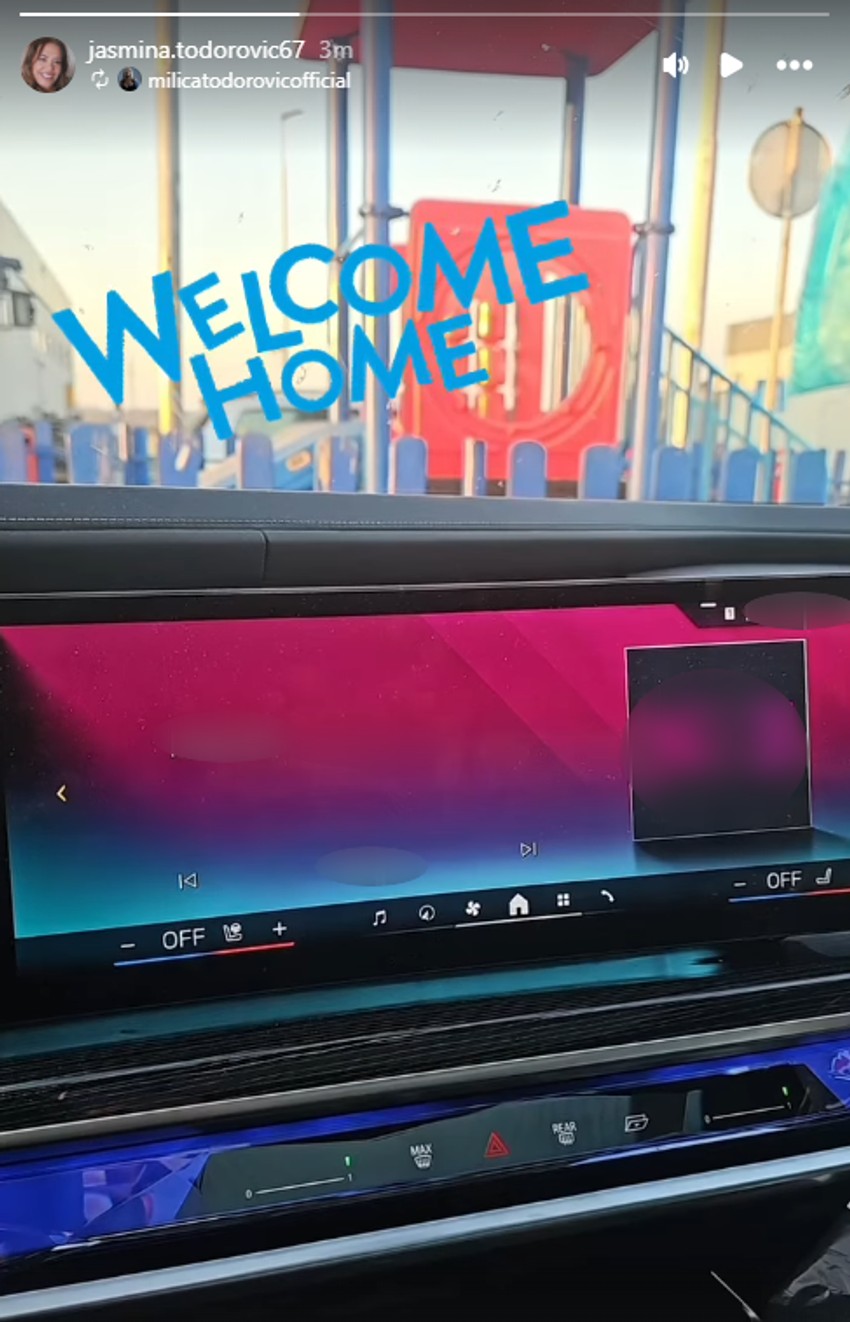 Milica Todorović objava