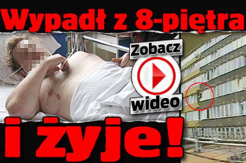 Wypadł z 8 piętra i żyje! FILM