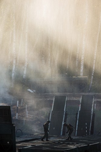 MIĘDZYNARODOWE FORUM WOJSKOWO-TECHNICZNE 'ARMIA 2015'. KUBINKA POD MOSKWĄ