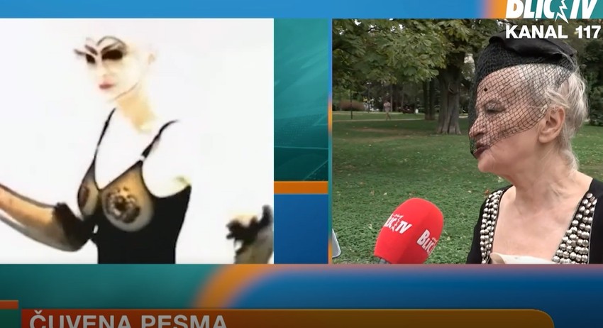 Meri Cakić igrala je u spotu "Lutka sa naslovne strane"