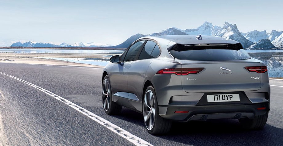 Jaguar I-Pace na drodze - zdjęcie poglądowe