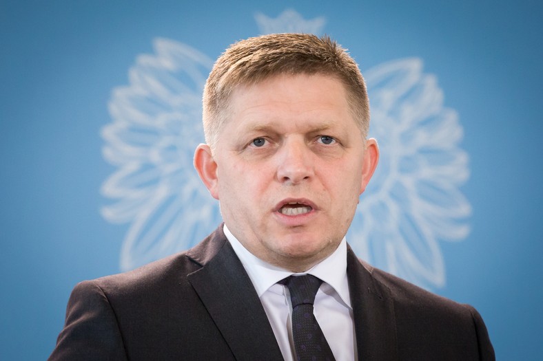 Robert Fico w Warszawie, 31 maja 2017 r.