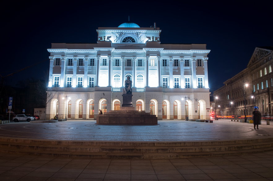 Pałac Staszica w Warszawie, siedziba Polskiej Akademii Nauk