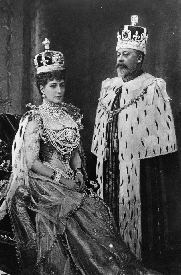 Edward VII i Aleksandra Duńska – 47 lat 