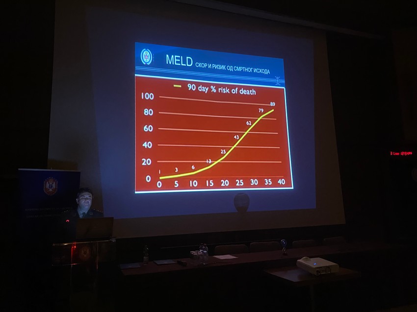 Pukovnik Jovanović objašnjava kako se računa MELD skor