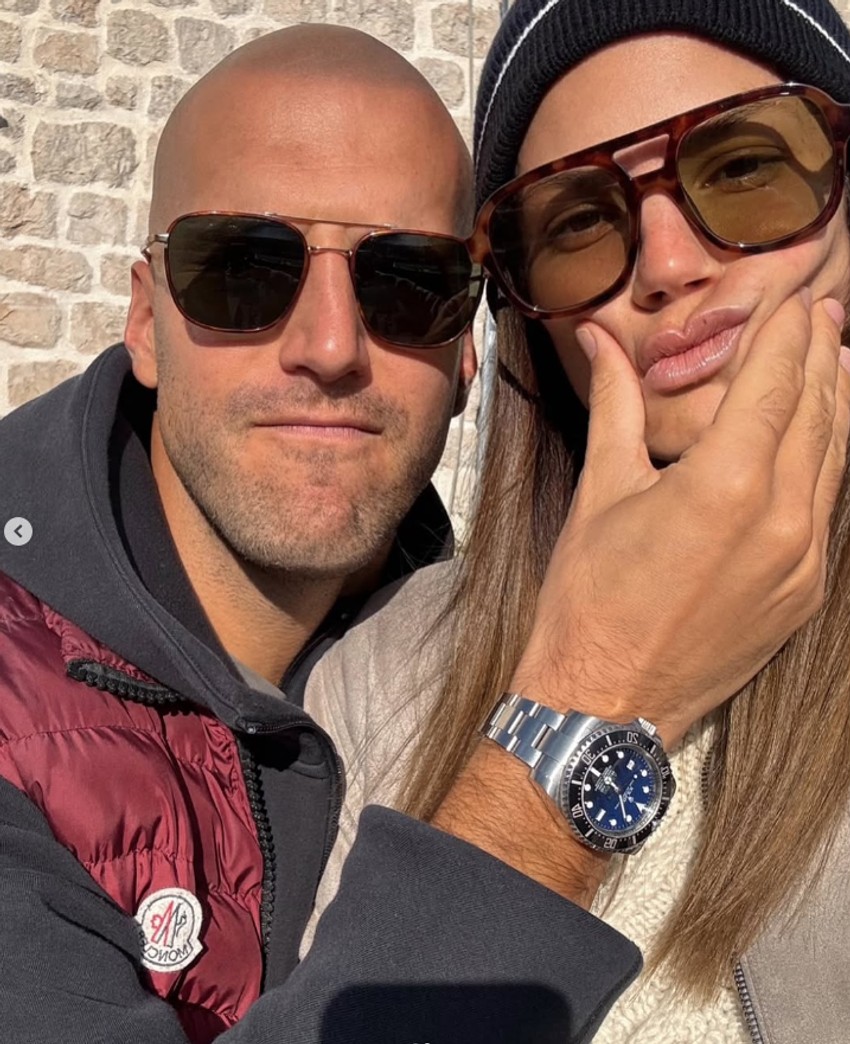 Danijela Dimitrovska sa dečkom Jevremom