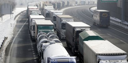 Armagedon na granicy Czech z Niemcami. Kolumna ciężarówek miała ponad 25 km!