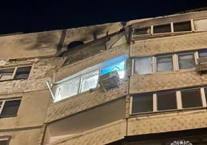 Dron udario zgradu u Harkovu 9. maja