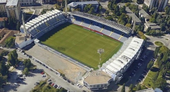 Stadion u Podgorici na kom će biti odigran meč