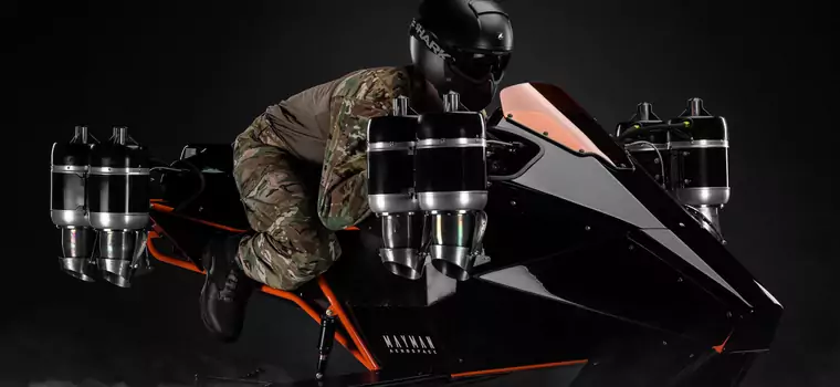 Mayman Aerospace zaprezentowało prototyp latającego motocykla