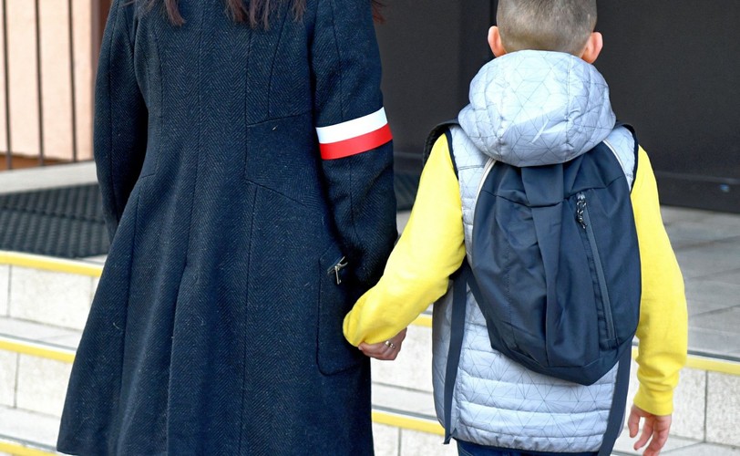 Strajk nauczycieli w jednym z przedszkoli w Przemyślu