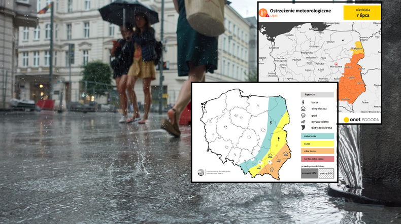 W niedzielę nie wszędzie będzie spokojnie. Część kraju z upałami i burzami. Są alerty (mapy: IMGW)