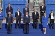 Szczyt NATO Bruksela Donald Trump Andrzej Duda