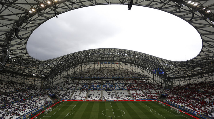 A Stade Vélodrome lesz az Izland elleni szombati meccs helyszíne / Fotó: AFP