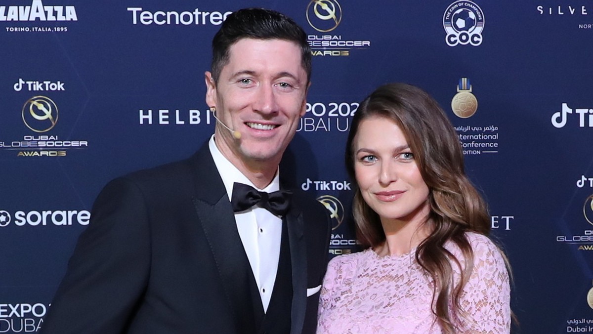 Robert i Anna Lewandowscy zachwycili na gali w Dubaju