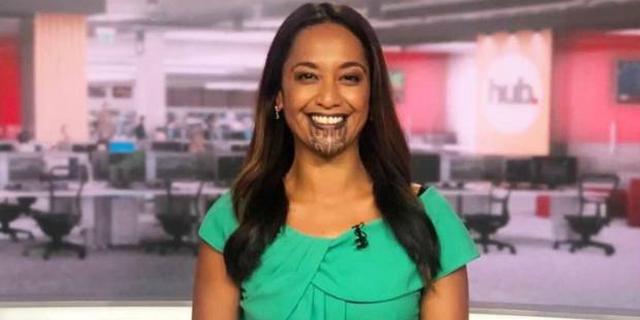 Oriini Kaipara becomes first person with face tattoo to present primetime  news | Pulselive Kenya