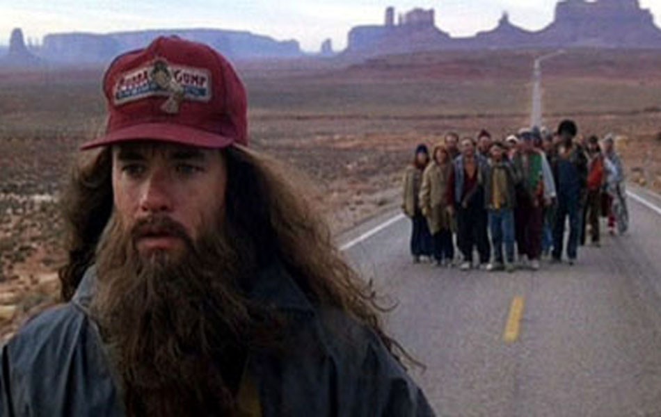 "Forrest Gump" (reż. Robert Zemeckis)