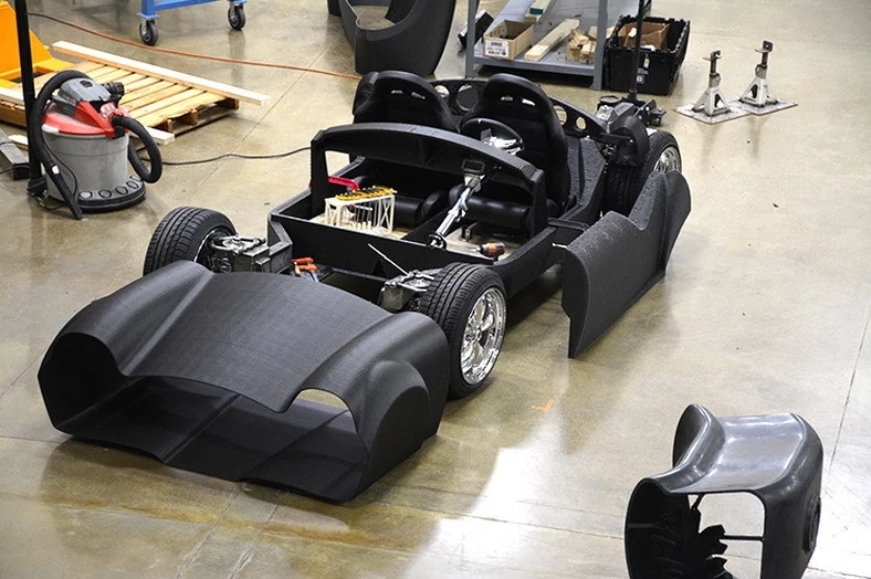 Shelby Cobra z drukarki 3D