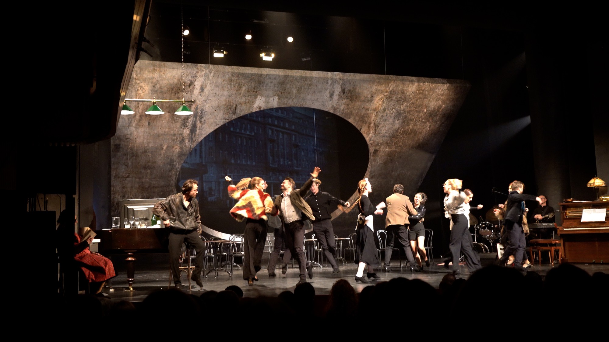 Premiéra inscenácie Pozsony Dance Club.