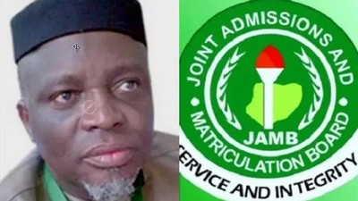 Prof. Ishaq Oloyede, JAMB Registrar. 