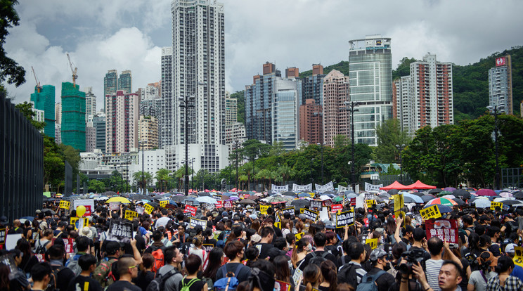 Hónapok óta tart a tüntetéshullám Hongkongban / Fotó: Northfoto