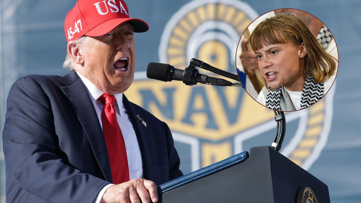 Donald Trump skrytykował Gretę Thunberg. Użył mocnych słów