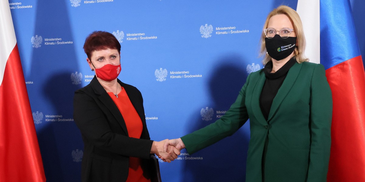 Minister środowiska Czech Anna Hubaczkova oraz minister klimatu Anna Moskwa rozmawiały we wtorek w sprawie Turowa. 