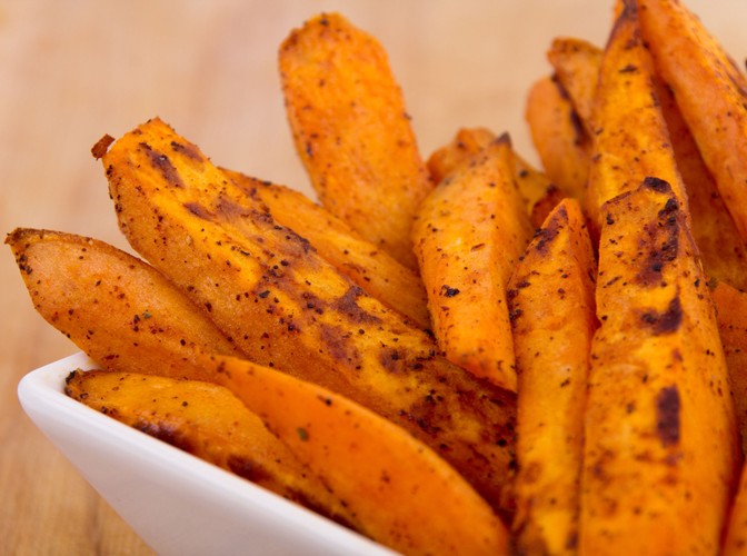 1. Słodkie ziemniaki są bogate w przeciwutleniacze