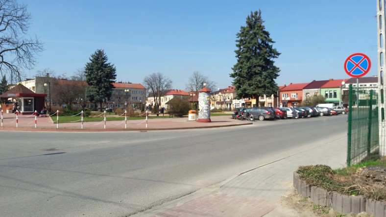 Rynek w Szczucinie